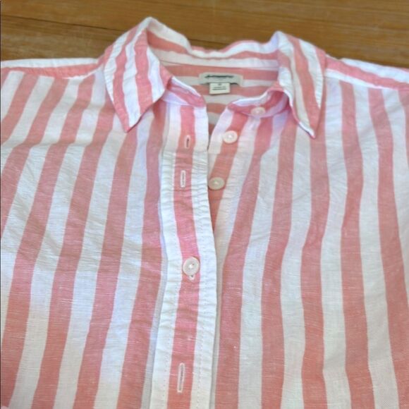 NWOT J Crew Blouse Linen Mix S - Picture 4 of 8